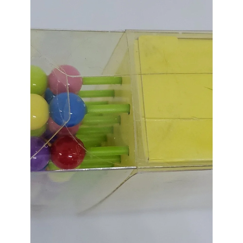 Colorful Cocktail Party Picks Beaded Charcuterie Hors Doeuvres Bends Holder 60ct